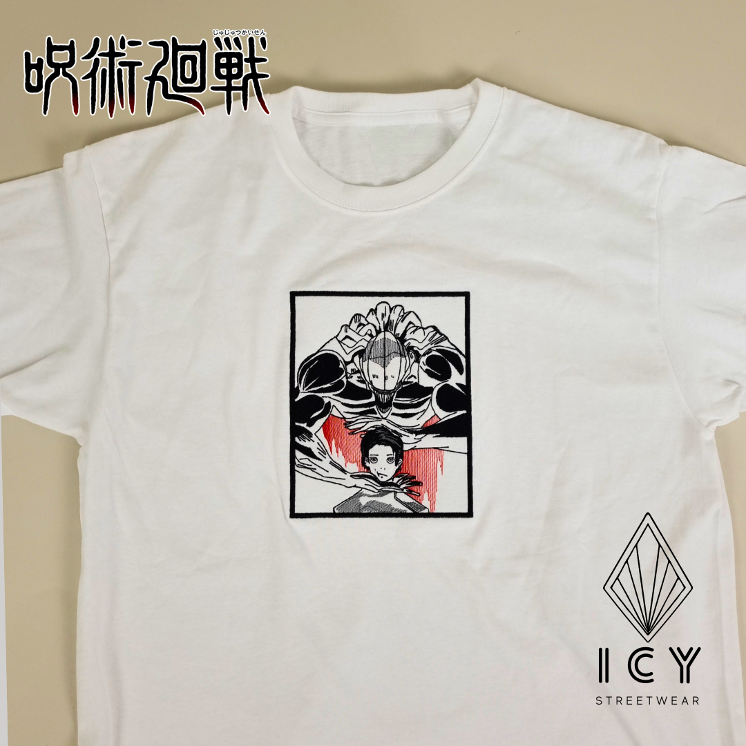 PLAYERA BORDADA YUTA OKKOTSU JUJUTSU KAISEN